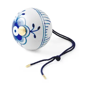 Blue Fluted Mega Weihnachtskugel 2 - Ø9,5cm - Royal Copenhagen