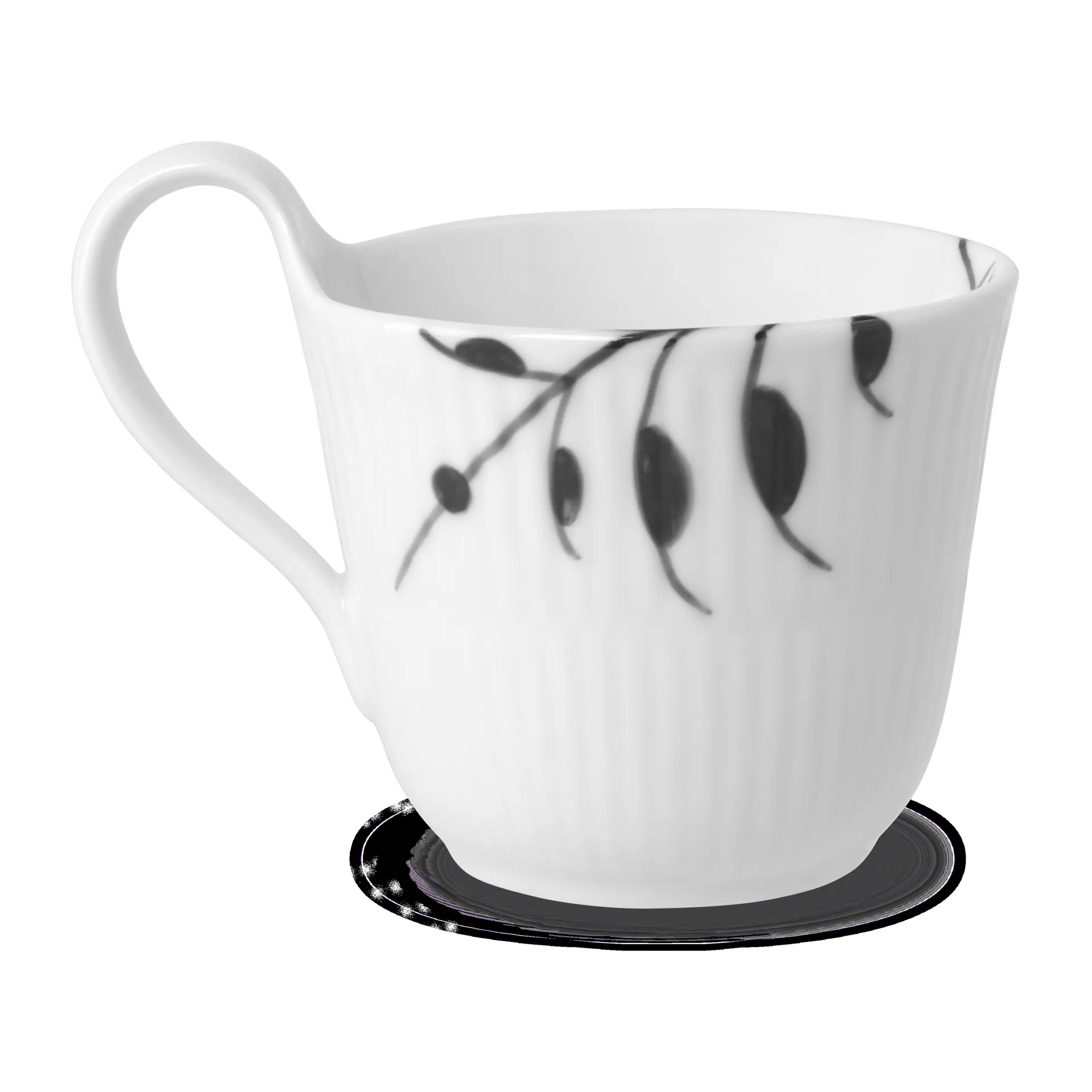 Blue Mega Tasse mit hohem Griff, 24 cl Royal Copenhagen