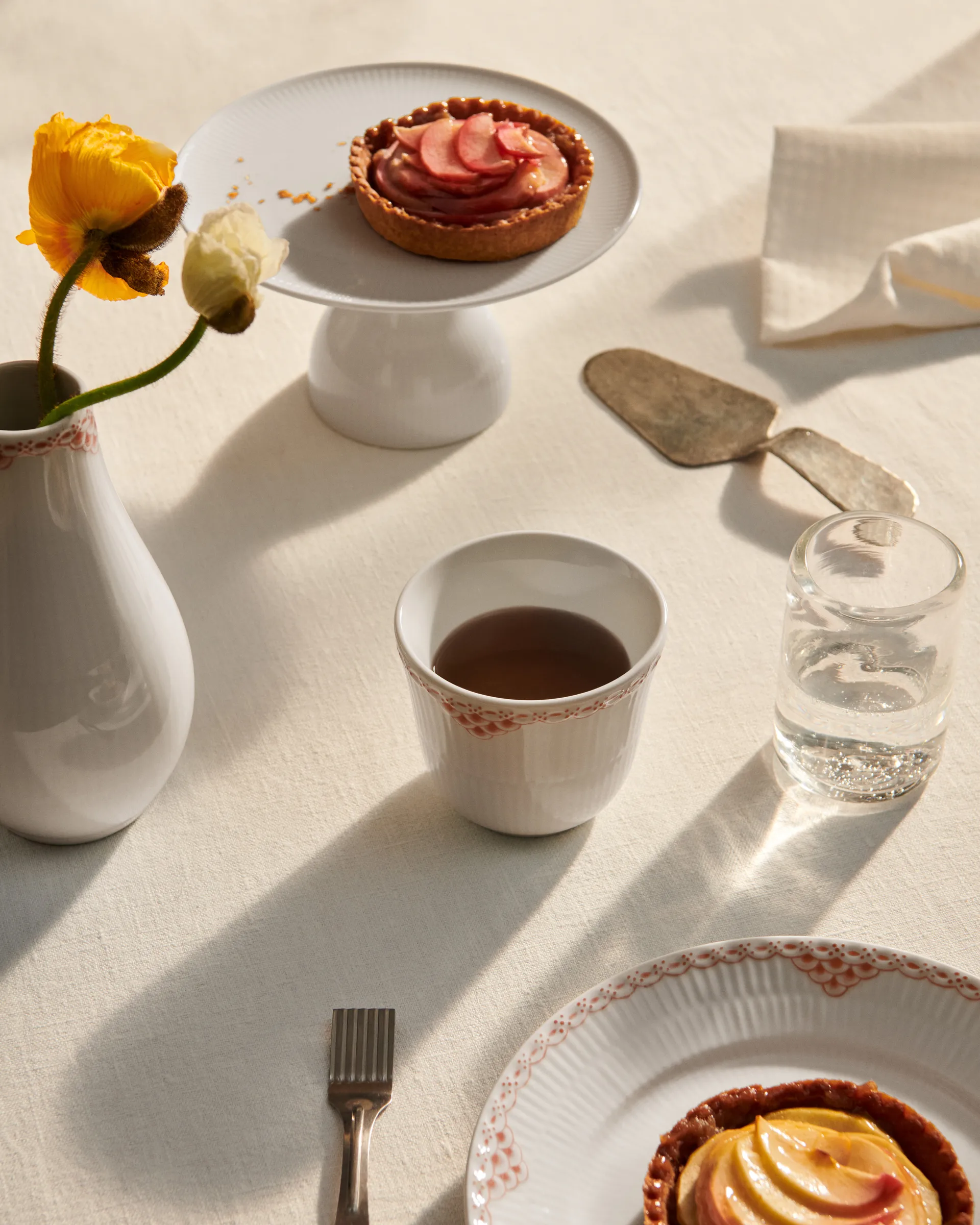 Coral Lace Isolierbecher 26 cl, Koralle-weiß Royal Copenhagen