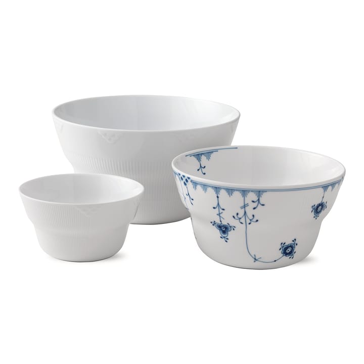 Elements Mix Schalen 3er Pack, 65cl-160cl-320cl Royal Copenhagen