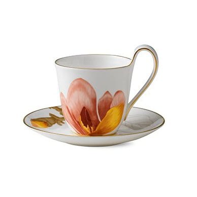 Flora Tasse mit Untertasse - Magnolie - Royal Copenhagen