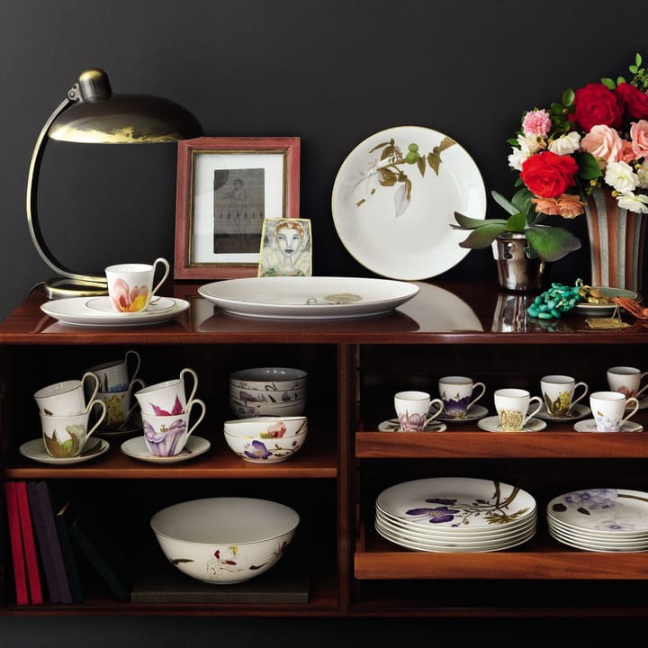 Flora Tasse mit Untertasse, Magnolie Royal Copenhagen