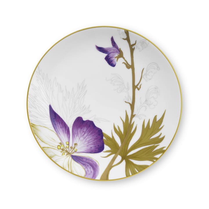 Flora Teller Ø19cm - Fikus - Royal Copenhagen