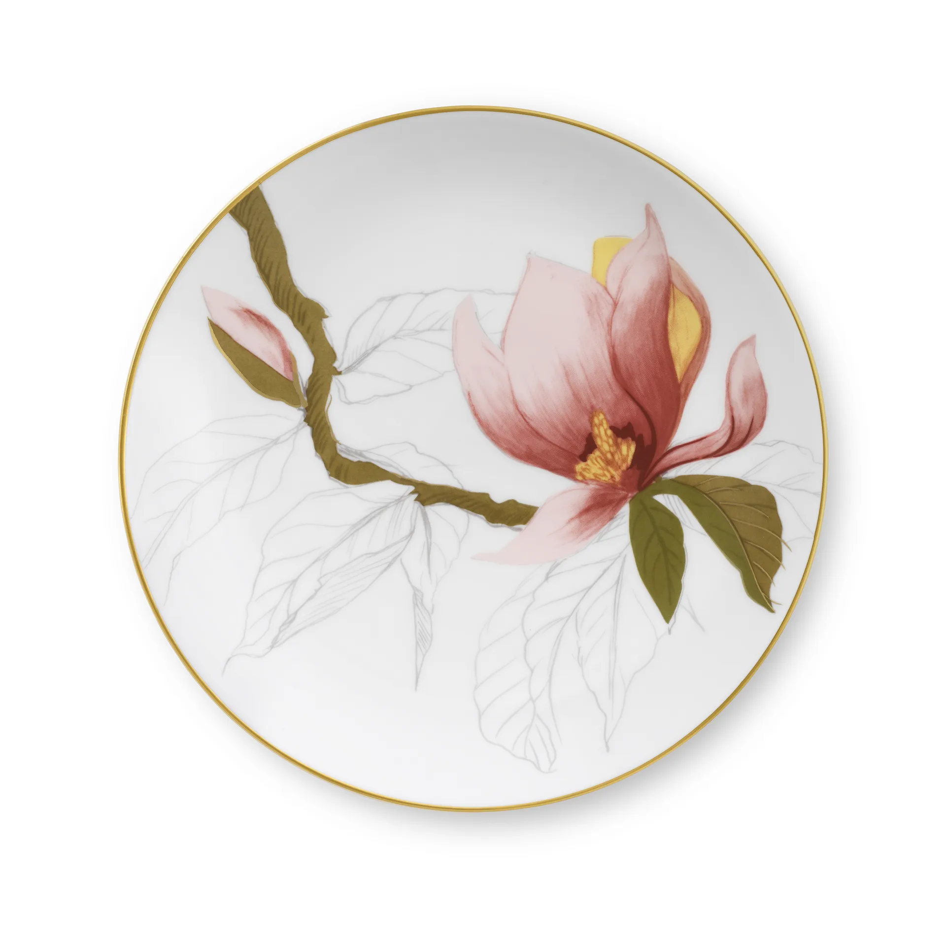 Flora Teller Ø19cm, Magnolia Royal Copenhagen