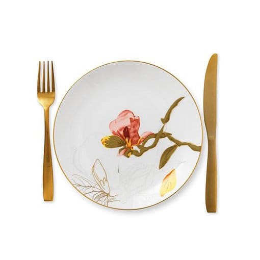 Flora Teller Ø 22cm - Magnolie - Royal Copenhagen