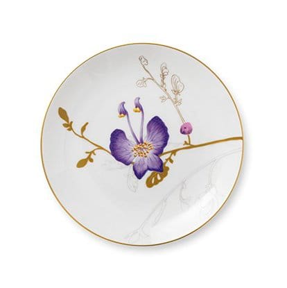 Flora Teller Ø 22cm, Veilchen Royal Copenhagen