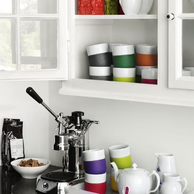 Fluted Contrast Becher, Anthrazit Royal Copenhagen
