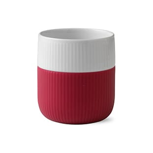 Fluted Contrast Becher - Himbeer - Royal Copenhagen