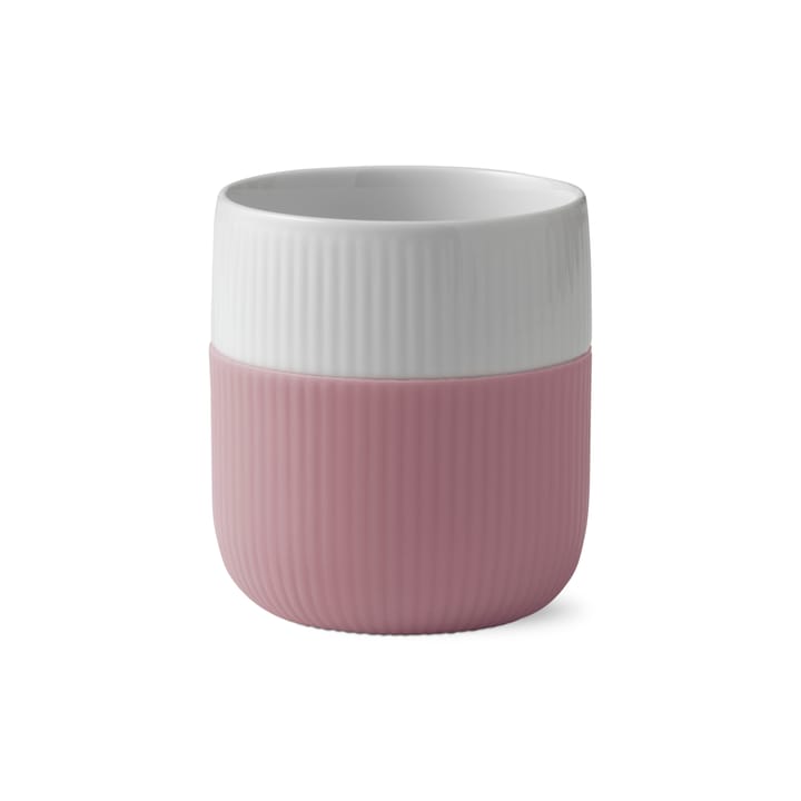 Fluted Contrast Becher - Rose - Royal Copenhagen