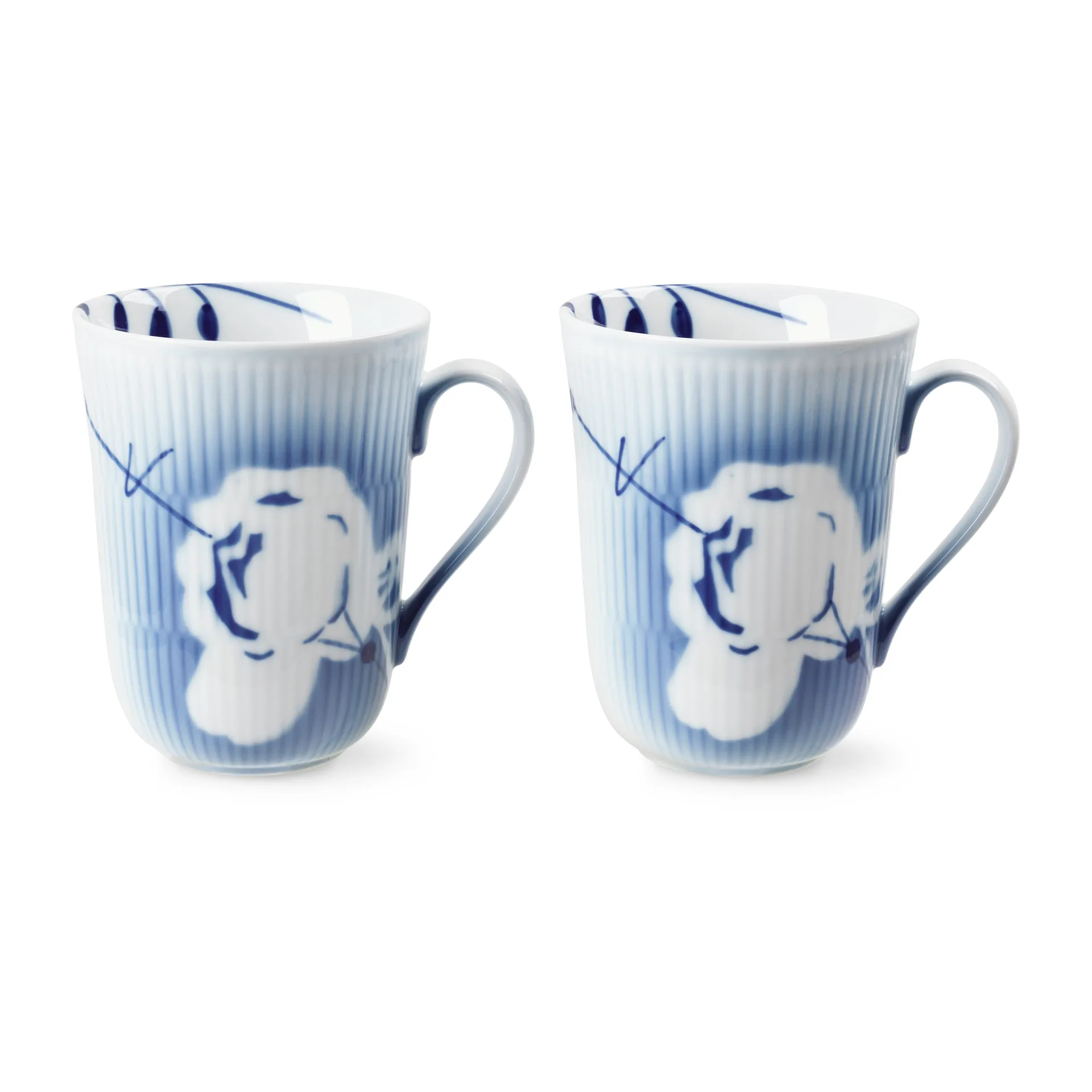 Mega Rose Tasse 2er-Pack, 33 cl Royal Copenhagen