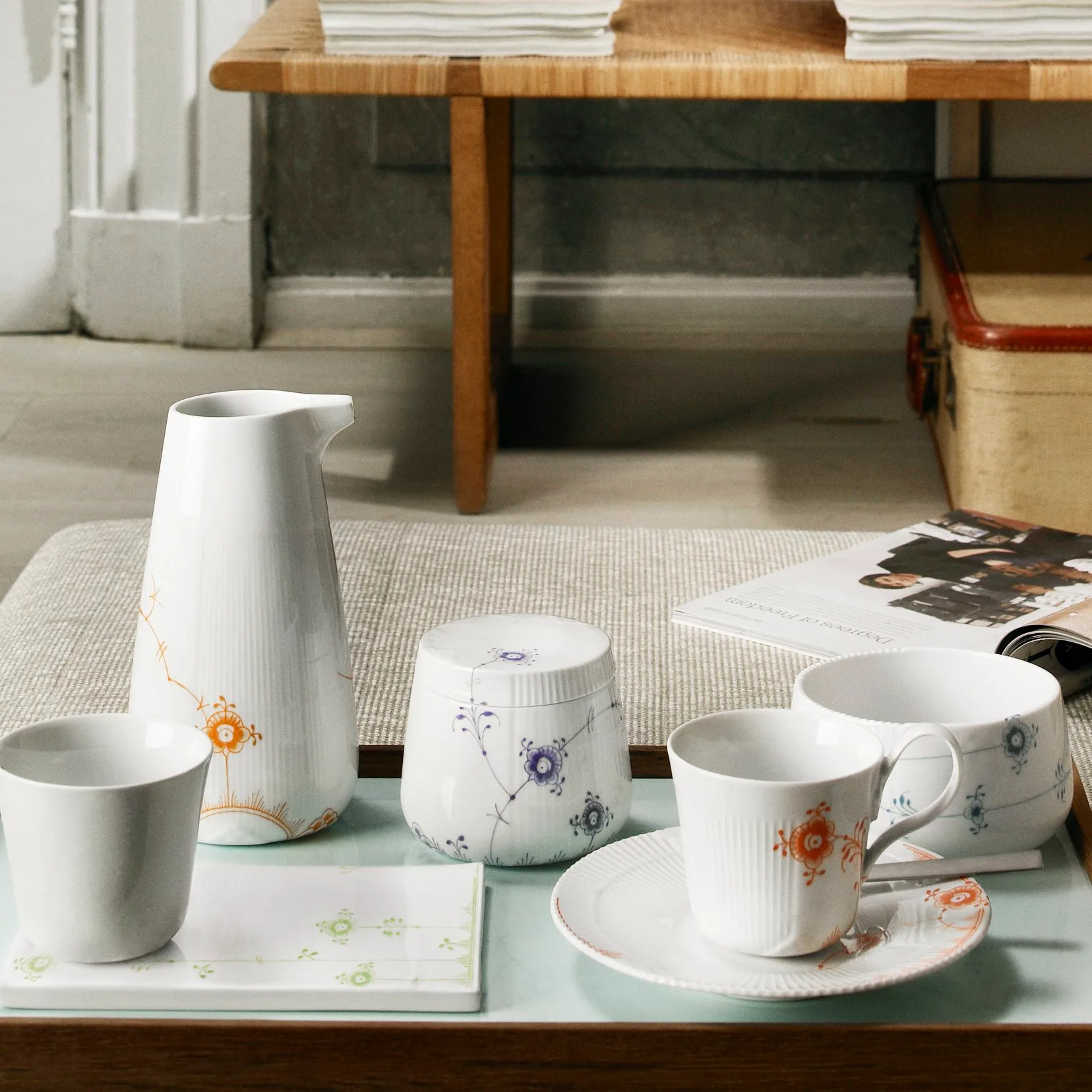 Multicoloured Elements Kanne, 70cl Royal Copenhagen