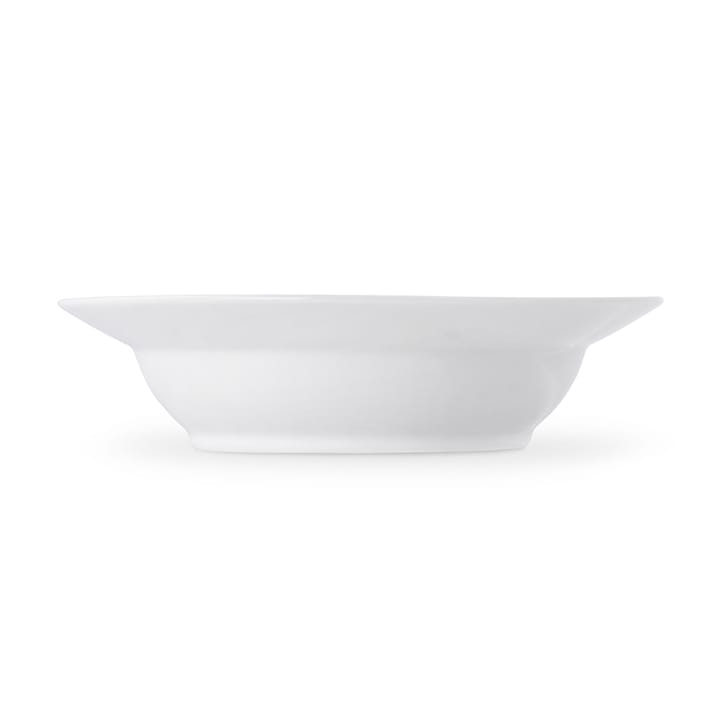 Musselmalet gerippt tiefer Teller mit Krempe, Ø17cm Royal Copenhagen