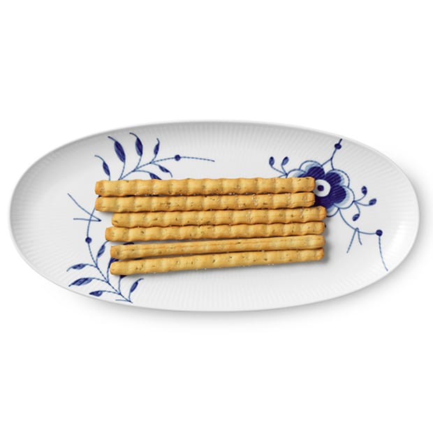 Musselmalet mega blau Servierteller, 37cm Royal Copenhagen