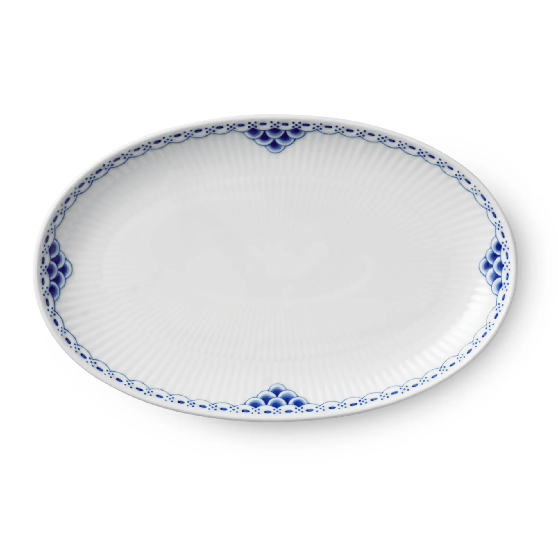 Princess kleiner Teller oval, 23cm Royal Copenhagen