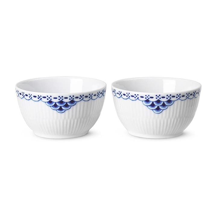 Princess Schale 15cl 2er Pack - Blau - Royal Copenhagen