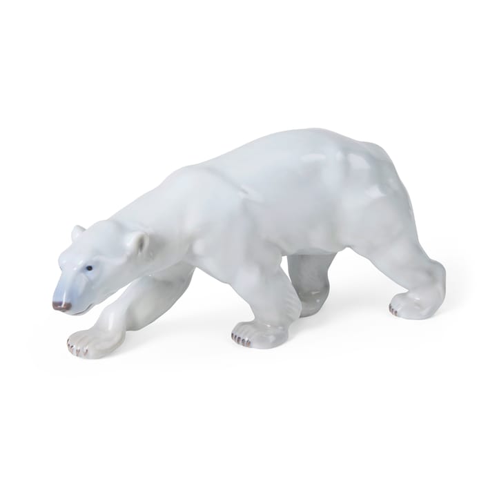 Royal Copenhagen Dekoration gehender Eisbär, 14 cm Royal Copenhagen