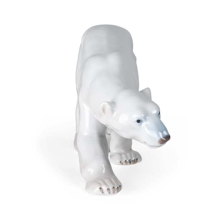 Royal Copenhagen Dekoration gehender Eisbär, 14 cm Royal Copenhagen