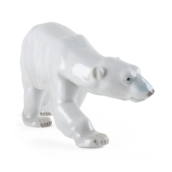 Royal Copenhagen Dekoration gehender Eisbär, 14 cm Royal Copenhagen