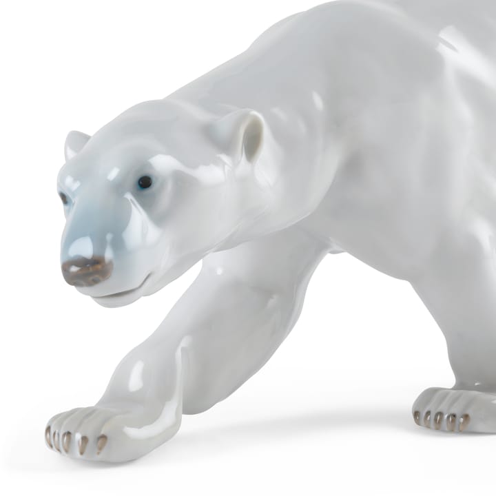 Royal Copenhagen Dekoration gehender Eisbär, 14 cm Royal Copenhagen