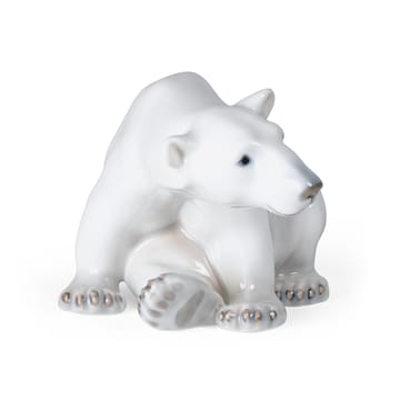 Royal Copenhagen Dekoration sitzender Eisbär - 12 cm - Royal Copenhagen