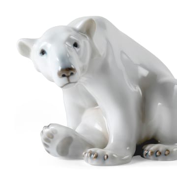 Royal Copenhagen Dekoration sitzender Eisbär - 12 cm - Royal Copenhagen