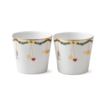 Star Fluted Christmas Becher 2er Pack - 30cl - Royal Copenhagen