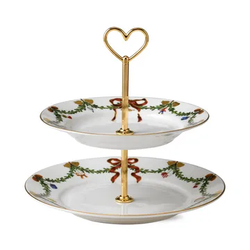 Star Fluted Christmas Etagere - 23cm - Royal Copenhagen