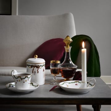 Star Fluted Christmas Kerzenhalter - Weiß - Royal Copenhagen
