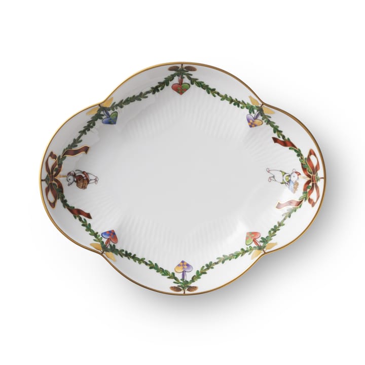 Star Fluted Christmas kleiner Teller, 17,5cm Royal Copenhagen