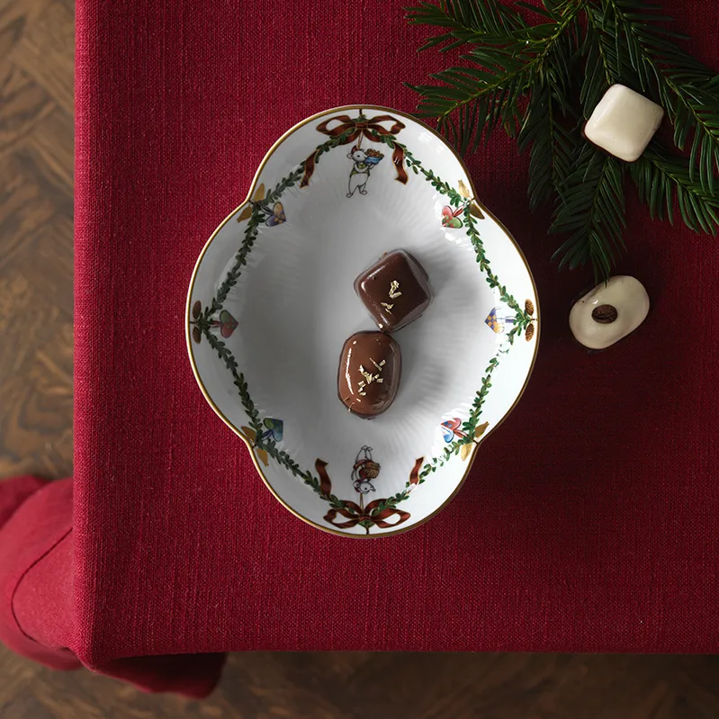 Star Fluted Christmas kleiner Teller, 17,5cm Royal Copenhagen