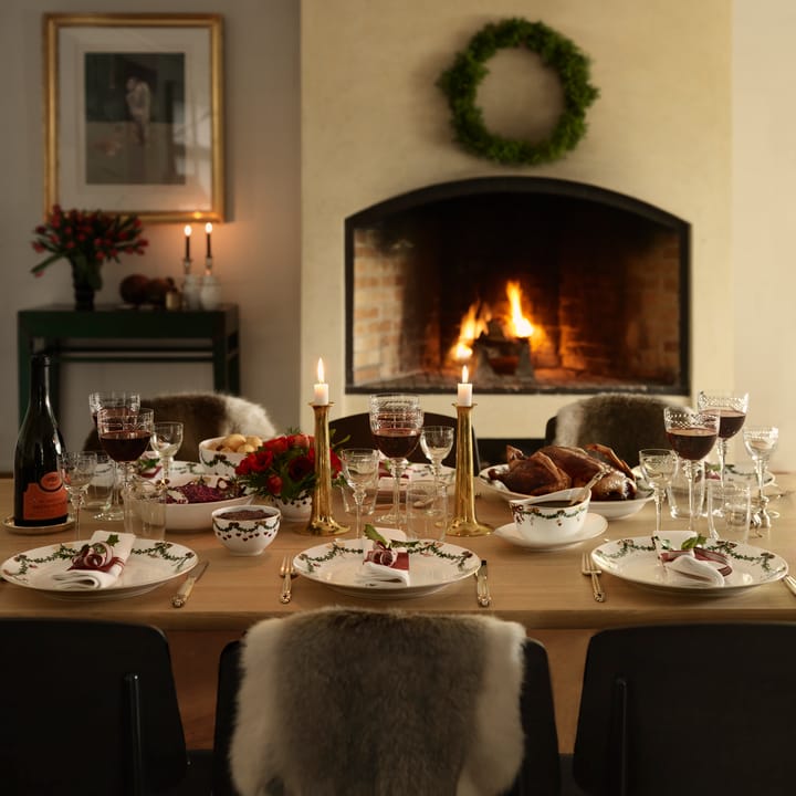 Star Fluted Christmas Saucenschale, 43cl Royal Copenhagen