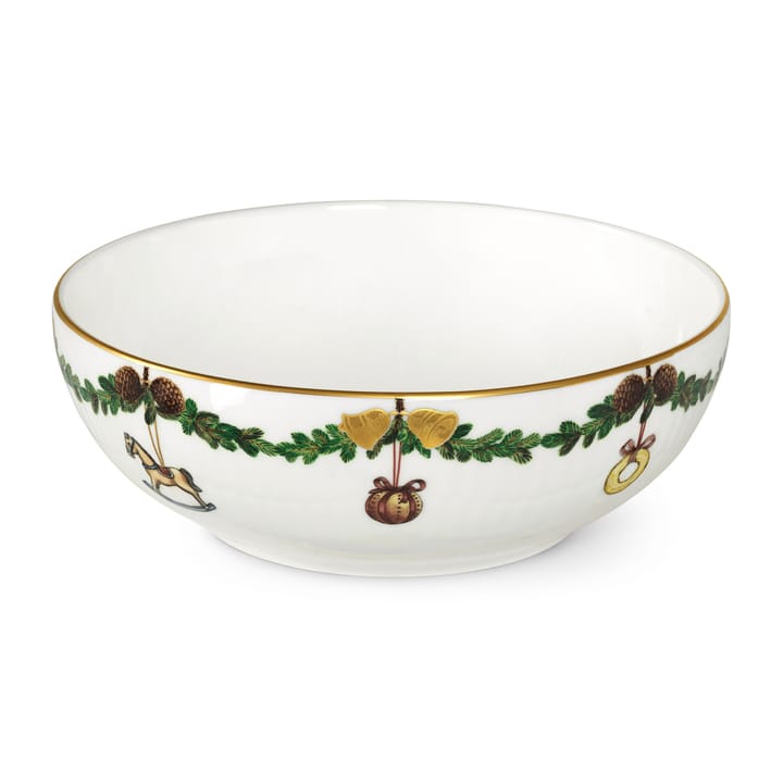 Star Fluted Christmas Schale, 50cl Royal Copenhagen