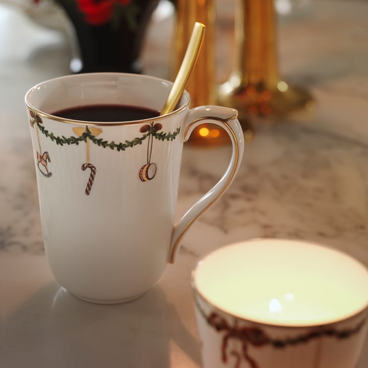 Star Fluted Christmas Tasse 2er Pack, 33cl Royal Copenhagen
