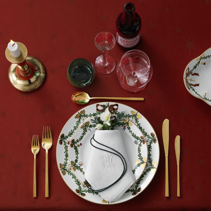 Star Fluted Christmas Teller - Ø 19cm - Royal Copenhagen