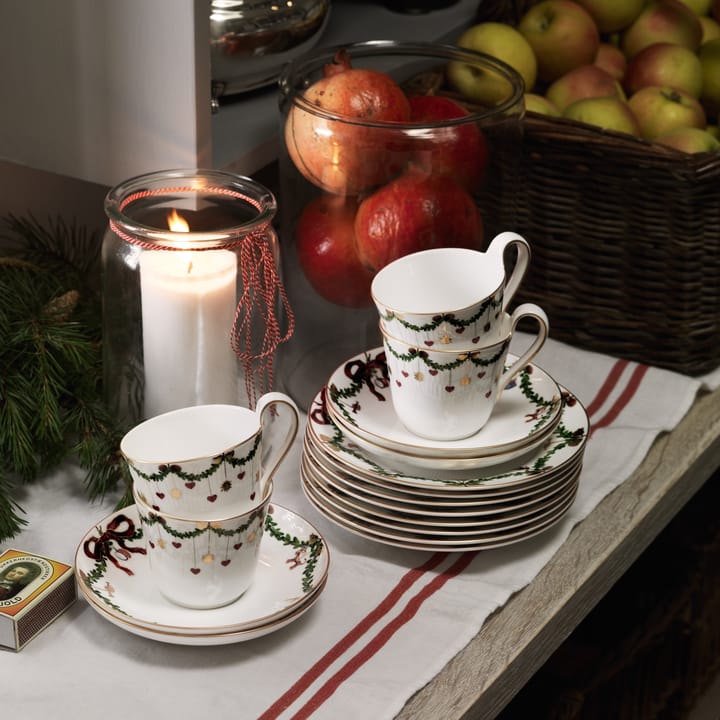 Star Fluted Christmas Teller - Ø 19cm - Royal Copenhagen