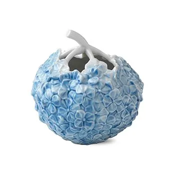 The art of giving flowers Hortensienvase, Hellblau Royal Copenhagen