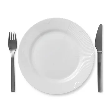 White Elements Teller - Ø 22cm - Royal Copenhagen