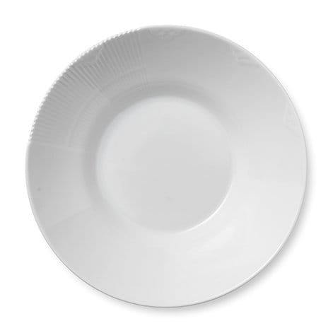 White Elements tiefer Teller - Ø 25cm - Royal Copenhagen