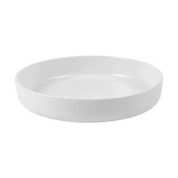 White Fluted Auflaufform Ø27 cm - White - Royal Copenhagen