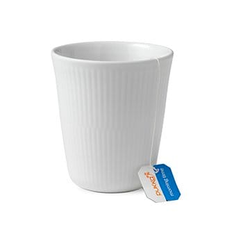 White Fluted Isolierbecher - 29cl - Royal Copenhagen