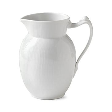 White Fluted Kanne - 170cl - Royal Copenhagen