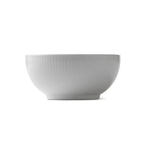 White Fluted Schale - Ø 13cm - Royal Copenhagen