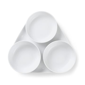 White Fluted Servierset 4 Teile - Weiß - Royal Copenhagen