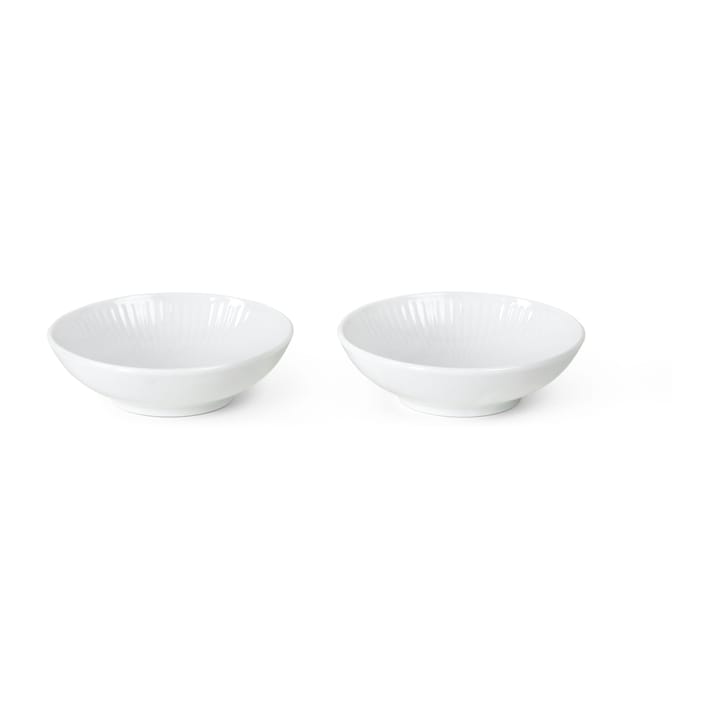 White Fluted Soßenschüssel 2er-Pack, 9 cl Royal Copenhagen