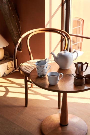 White Fluted Tasse mit hohem Griff - 25 cl - Royal Copenhagen