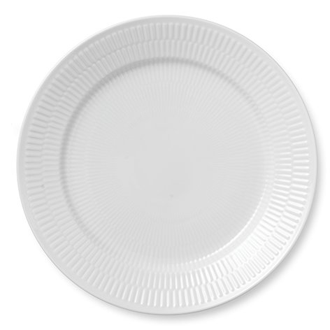 Royal Copenhagen White Fluted Teller Ø 27cm