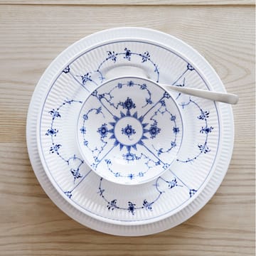 White Fluted Teller - Ø 27cm - Royal Copenhagen