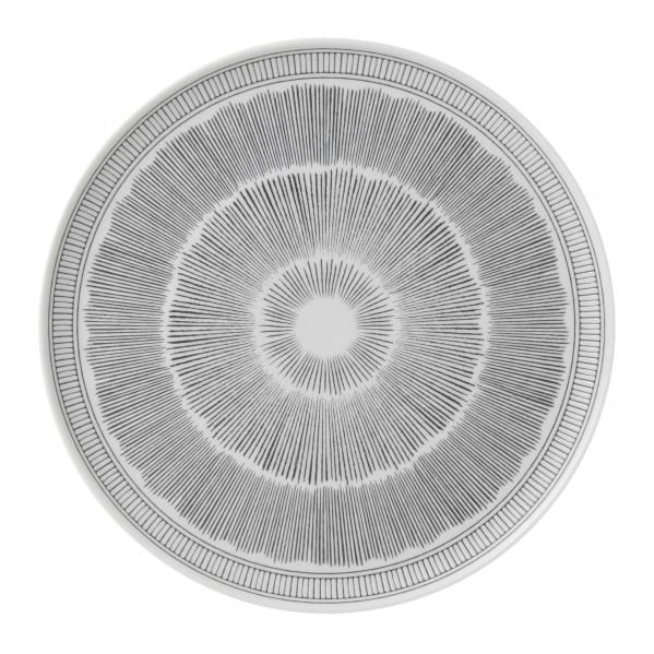 Grey Lines Servierteller, 32cm Royal Doulton