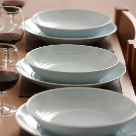 Maze tiefer Teller 24cm, Blau Royal Doulton