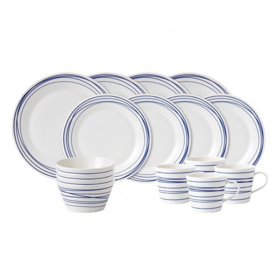 Pacific Teller-Set 16 Teile - Lines - Royal Doulton